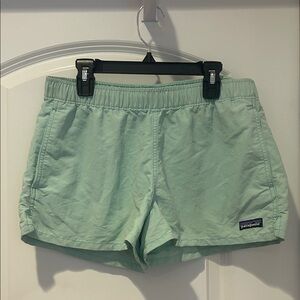 Patagonia Women's Light Green Athletic Shorts
